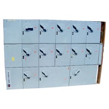 Cutler-Hammer, double sided motor contro, 100 HP, 27-135 amps