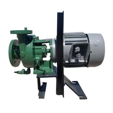 140 GPM, Cornell #1-1/2 CLB5-2, Centrifugal Pump, 5 HP, 230/460 V, 1800/3480 RPM, 2" suction, 1.5" discharge