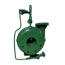 200 GPM, Cornell #2CB-5-4, Centrifugal Pump, 1800 RPM, 4" suction, 2" discharge, 0.37" solids handling, 250