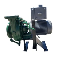 120 GPM, Cornell #2CBS2-4, Centrifugal Pump, 2 HP, 230/460 V, 1800/1740 RPM, 4" suction, 2" discharge, 0.031"