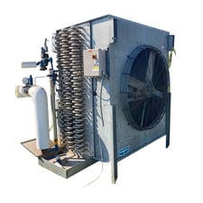 1 Fan, Evapco STL1-02150-4, Ammonia Evaporator Coil - 27 TR, Low/Medium Temperature, 0.5 HP, 29570 CFM, 518