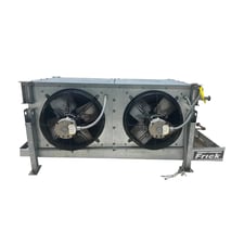 2 Fans, Frick SCS-263SH-RH1, Ammonia Evaporator Coil - 5 TR, Low/Medium Temperature, 0.33 HP, 6248 CFM, 600