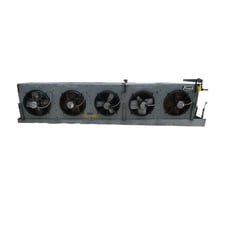 5 Fans, Frick SCS-584XH-DH, Ammonia Evaporator Coil - 26 TR, Low/Medium Temperature, 0.5 HP, 26160 CFM, 598