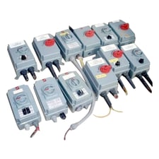 Mennekes, HDI Disconnect Switch Boxes, 30 Amp., 15 HP, 600 VAC