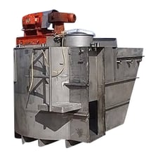 1000 gallon Stainless Steel Mix Tank, 15 HP, 1180 RPM, 168.5 RPM final, 6' L x 5' 3" width x 4' 11" H inside