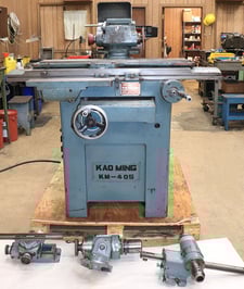 Kao Ming #KM-40S, universal tool & cutter grinder, tilting wheelhead, 1980