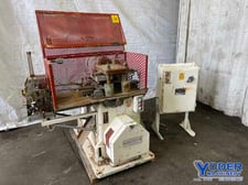 Tishken #CO-6-4, cut-off press, 1 -1/2" stroke, air clutch, 5 HP, #76600