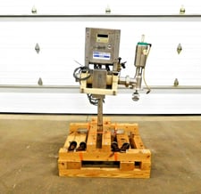 Lock #HDS, flow thru metal detector, 3" tube diameter, with casters