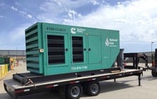 250 KW Cummins #GTA855E, Natural Gas Power Module, EPA Cert, sound attenuated enclosure, 277/480 Volts, 20