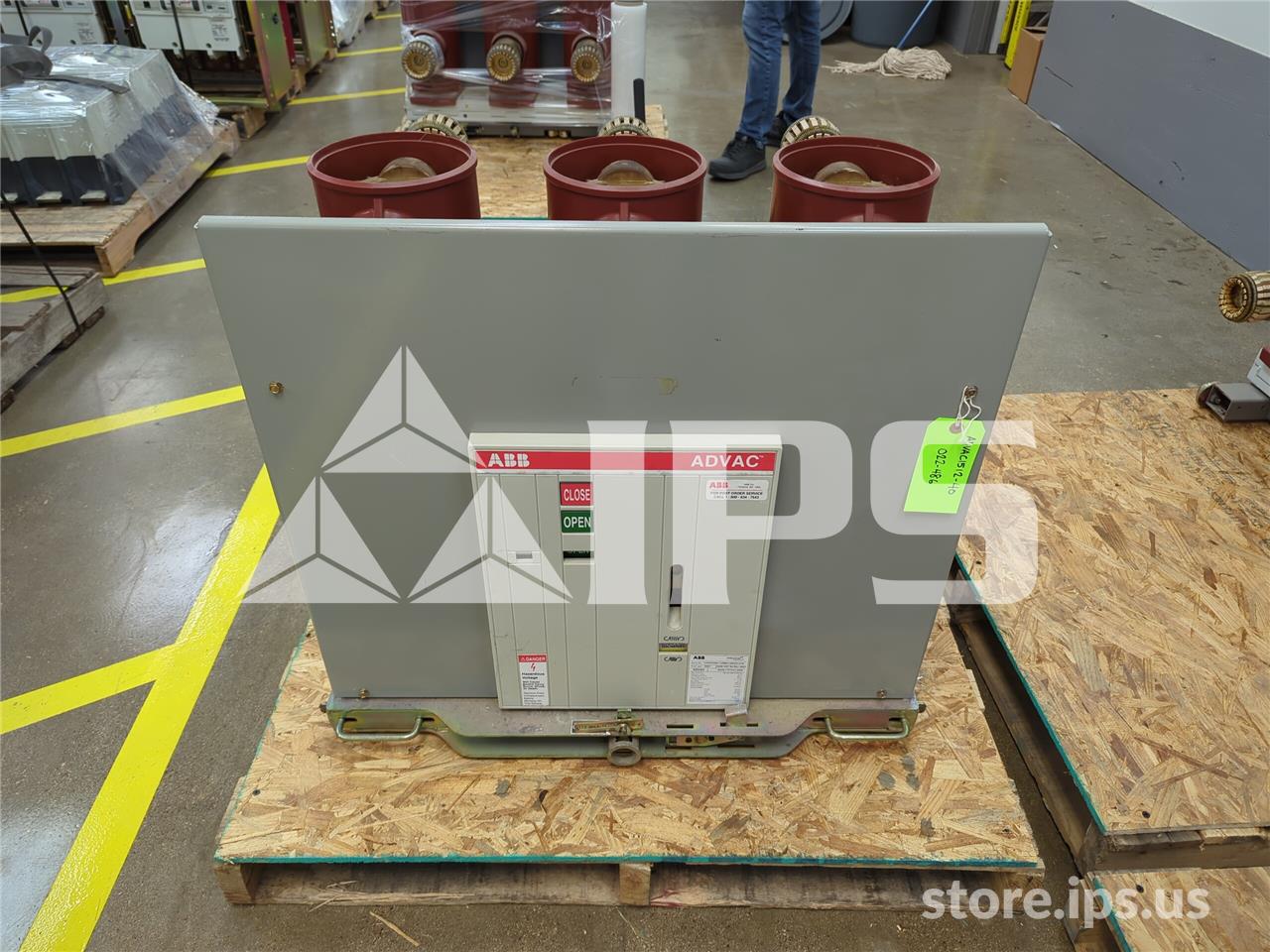 1200 Amps ABB Advac Aa3k1777xx10000 Model 3 (advac Model 3) 125 Volts DC Control