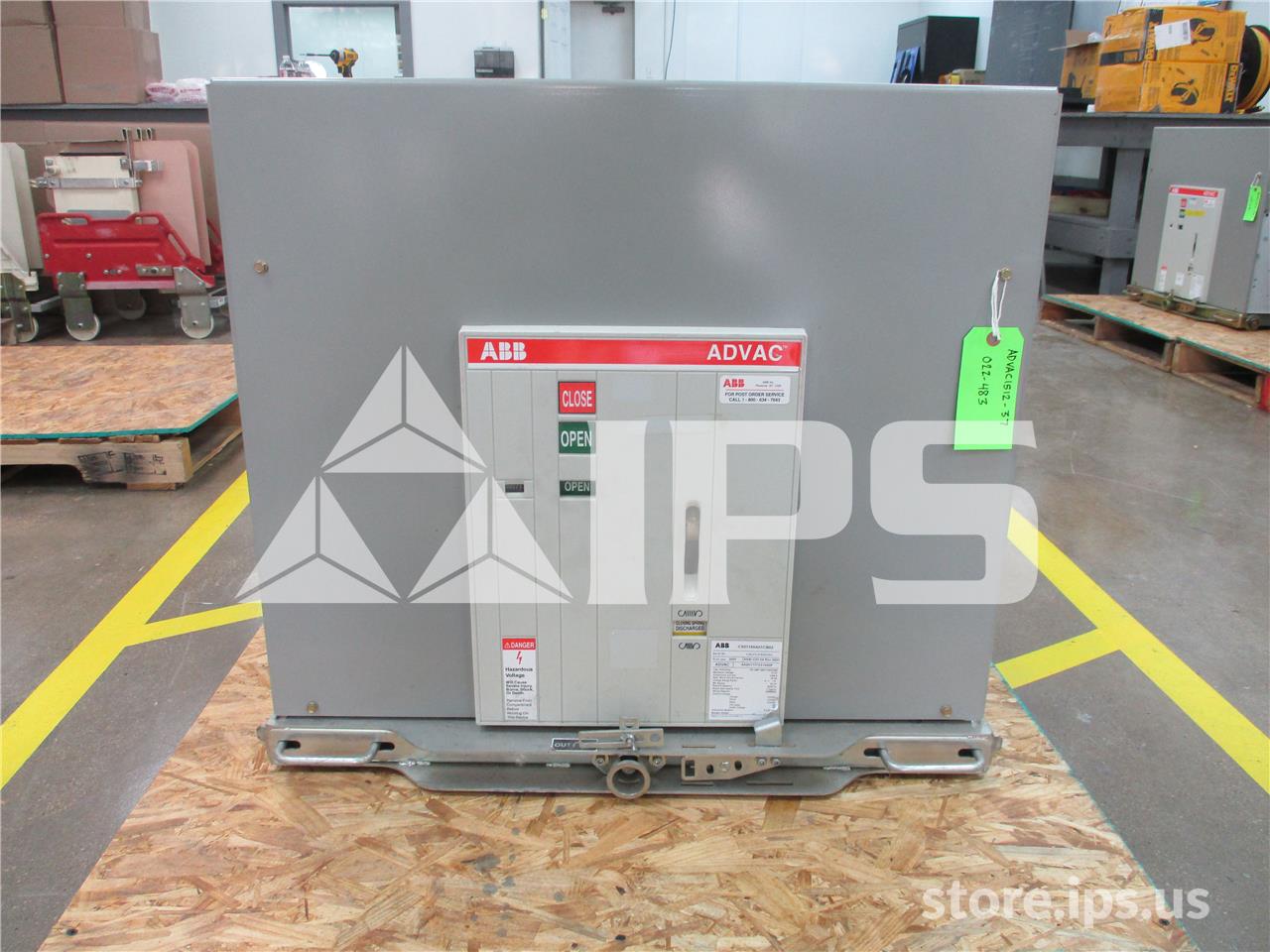 1200 Amps ABB Advac Aa3k1777xx1000p Model 3 (advac Model 3) 125 Volts DC Control