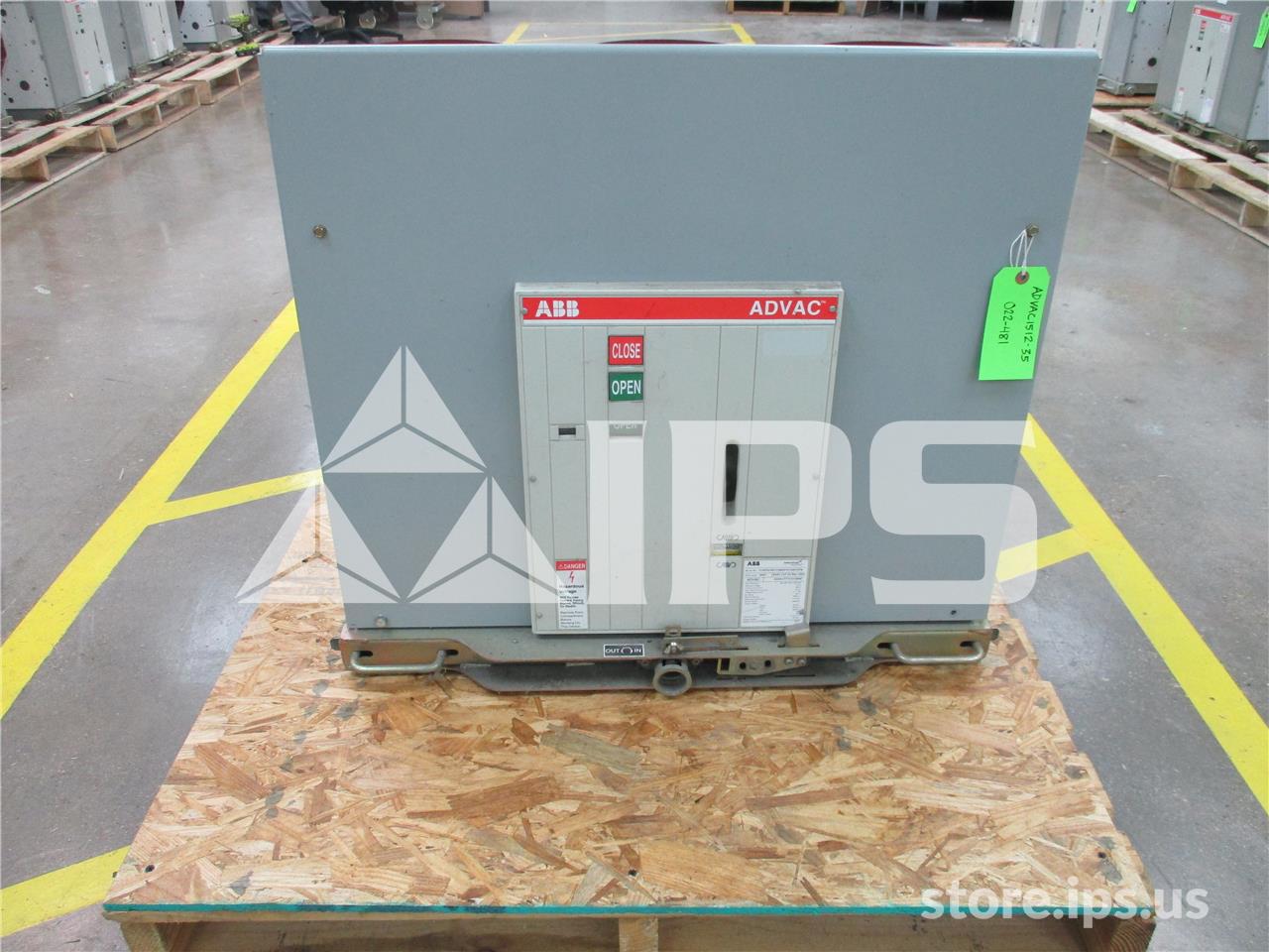 1200 Amps ABB Advac Aa3k1777xx10000 Model 3 (advac Model 3) 125 Volts DC Control