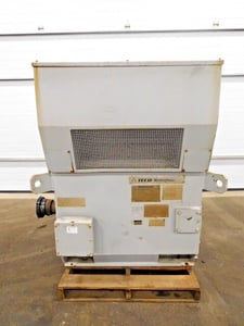 400 HP 1187 RPM TECO Westinghouse, Frame 5808, World Series Motor, 4000 Volts, 2000, 7-1/2" L x 3-3/4" W shaft