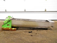 Reiner Industries #FM-P1, Paddle Blender, 3/4 HP, 1725 RPM, 48" x 10" bowl, 7" discharge, (16) 3-1/2" blades