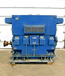 2500 HP 3576 RPM Weg #MGP-7011, Induction Motor. 4000 Volts, 13" L x 4" W shaft