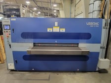 Lissmac #SBM-1500XL-G2S2, edge rounding and deburring machine, 2014