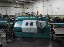 Nakamura Tome #TW-20, Twin Spindle/turret CNC Lathe, 10.6" swing, 8" chuck, 2" bar, 7.56" turning length, 1998