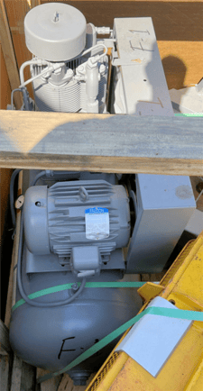 Falcon, gas compressor, 16.6 cfm, 250 psi, 5 HP
