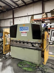 44 Ton, U.S. Industrial Machinery 446-R, Press Brake, 6' overall, 63.7" between housing, Tooling Included