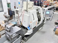 Hanwha #STL32H, CNC Swiss type, LNS barfeeder, 1.25" bar, 10 HP, full C-Axis, 8000 RPM, 2013