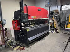 110 Ton, Amada #RG-100, CNC press brake, 10' overall, 100.5" between housing, 3.937" stroke, 15.75" throat