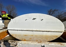 10000 gallon Above ground storage tank, 26' 7" L x 8' W x 8' H