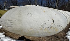 13500 gallon Underground storage tank, 36' L x 8' W x 8' H