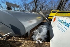 Above ground storage tank, 12' L x 5' 4" W x 5' 4" H