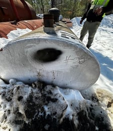 300 gallon Above ground storage tank, 6' L x 3' W x 3' H