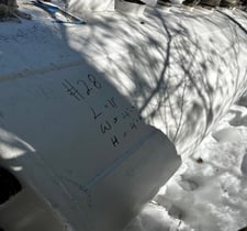 1300 gallon Above ground storage tank, 11' L x 4' 6" W x 4' 6" H