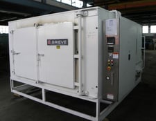72" width x 42" H x 78" D Grieve Temper Furnace (Inert Atmos), Electric, 1250°F