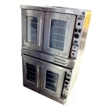 Wolf #WKGD2, Double Deck Gas Convection Oven, 44,000 BTU/hr burner per section, electric spark, 0.5 HP, 120V