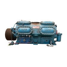 Vilter 4416, 16-Cylinder Reciprocating Compressor, R22, 1200 RPM, 619 PSIG