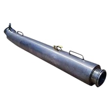 Large Mutistage Booster Pump/Blower, 4" inner flange diameter inlet, 2-3/4" inner diameter outlet