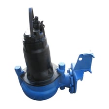 #KE155-3214, Pumpex Submersible Waste Water Sump Pump, 6" diameter port inlet/outlet