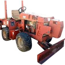 Ditch Witch 3700DD, Ride-On Trencher, S/N: 3P1057