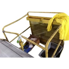Man-Basket for Forklift, Yellow forklift safety man cage