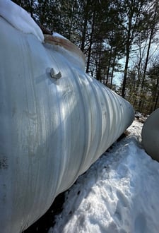 11200 gallon Underground storage tank, 30' L x 8' W x 8' H
