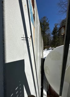 8600 gallon Square above ground storage tank, 18'14" L x 8' W x 8' H