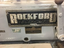 16" x 60" Rockford (Machine Tool) " Economy" HX. 1960. 9" OCS. 1- 9/16" hole. 10"- 3 jaw. 5hp. 32-804 rpm. #4