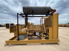 380 KW Caterpillar #G3412-SITA, Natural gas generator set, 240/480 Volts, 1-phase, 1800 RPM, Marathon