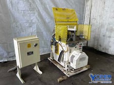 18 Ton, Tishken, cutoff press, 2 stroke, 5.5" Shut Height, 3 HP