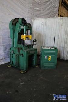 30 Ton, Bruderer #BSTA30, high-speed production press, 3-post, 1.57" stroke, 8" Shut Height, 1.57" adj.