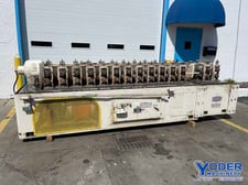 14 Stand, Tishken #2-HMW-1-1/2, rollformer, 1.5" shaft diameter, 9" horizontal centers, 4"-6" vertical