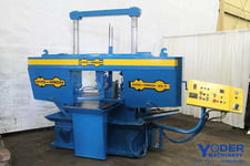 20" x 25" Hyd-Mech #25T, horizontal band saw, 18'10" x 1-1/4" blade, 65-400 SFPM, 36" passline, hydraulic vise
