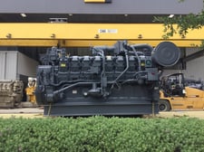 1340 HP @ 1400 RPM, Caterpillar #G3516-A3-NOX, Natural gas engine, 2000 rblt.