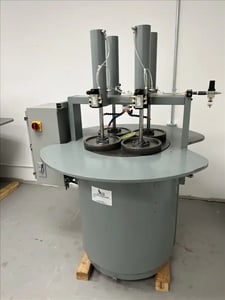 24" Speedfam #24, (4) 9" discs, pneumatic plates, rebuilt 2022