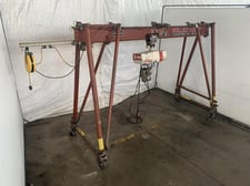Image for 2 Ton, Wallace A Frame Rolling Gantry Crane