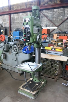 South Bend #Ibarmia-A-40, Geared Head Drill Press, 20-1/4" square table