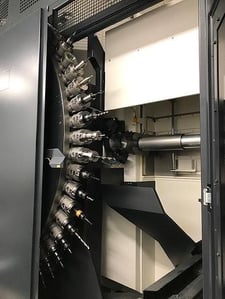 DMG, Mori #DMU-100P-DuoBlock, CNC vertical machining center, 63 automatic tool changer, 39.4" X, 49.2" Y